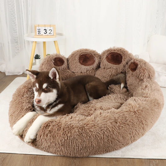 Fluffy Dog Bed – Soft Pet Sofa & Kennel Mat for Dogs and Cats, Small to Large Sizes